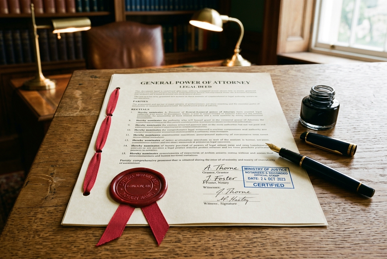 Power of Attorney & Notary Attestation Qatar